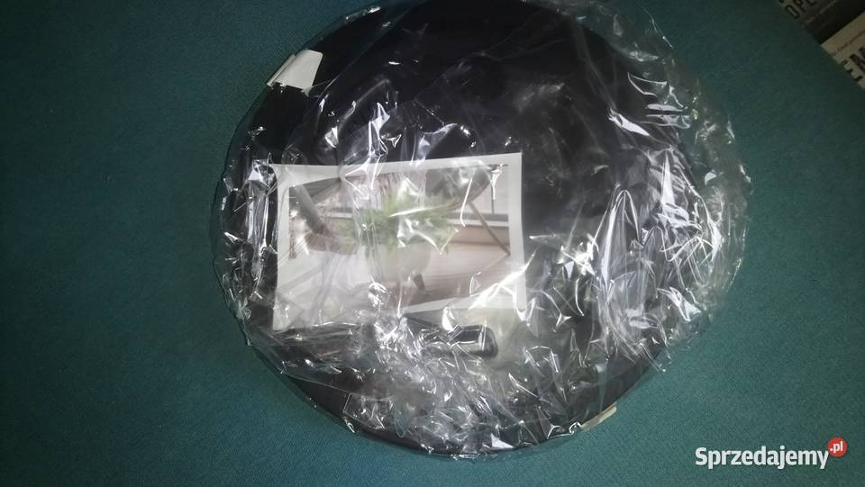 Duża szara DONICA LAMELA na nożkach