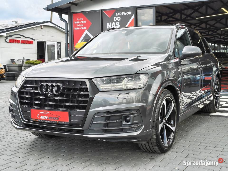 Audi Q7 Salon Matrix Automat SLINE Perfekcyjny nawigacja Q7 Zarszyn