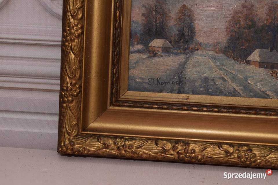 ST Kamocki Pejzaż Polskiej Wsi Wiejska Chata małopolskie
