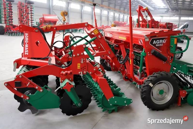 Agregat talerzowy 3m AgroMasz talerze fi560 25m Agregaty łódzkie Radomsko