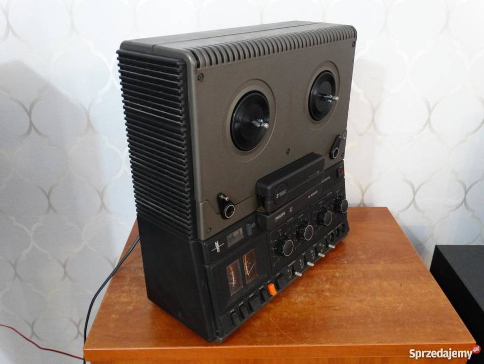 Magnetofon szpulowy Philips N4504 WYSYŁKA Audio Jasło