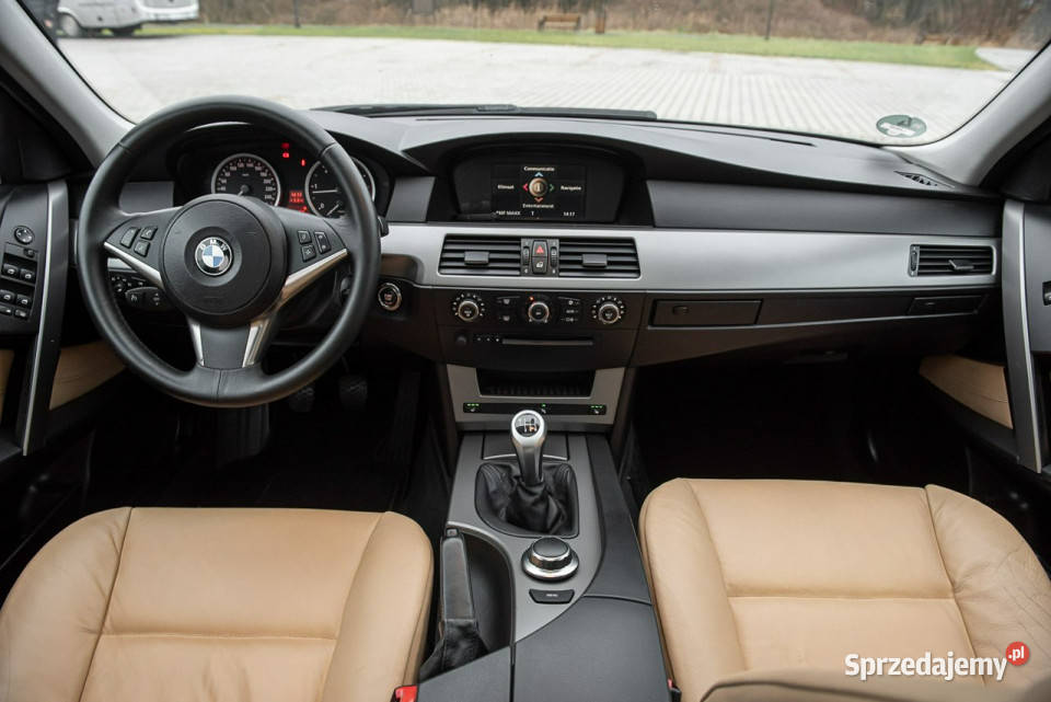 BMW 520 520d 163 Szyber BiXenon Navi Skóra Full mazowieckie