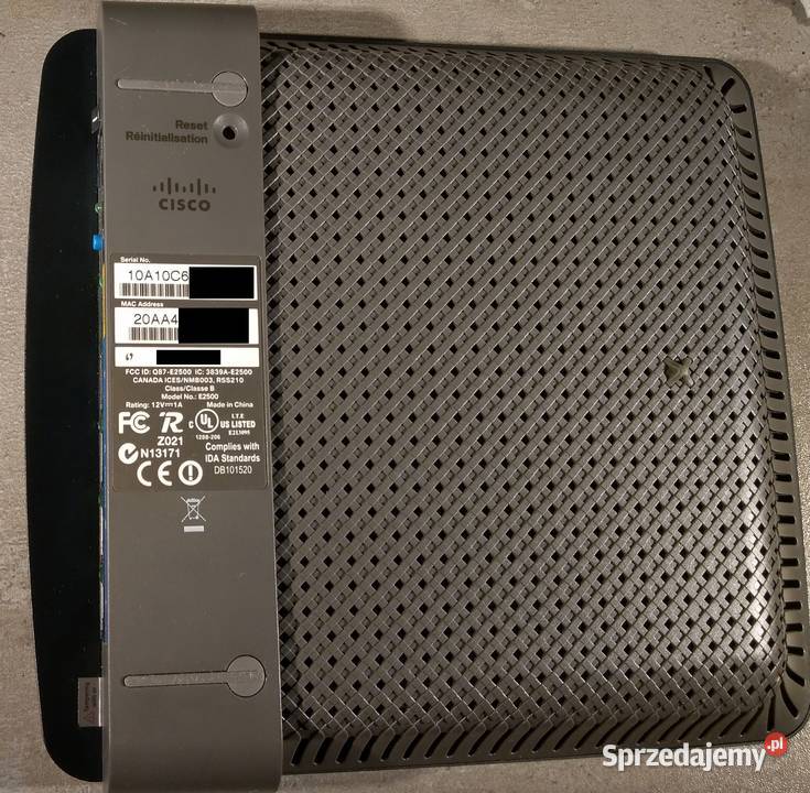 Router WiFi Linksys E2500 v1 łódzkie Łódź