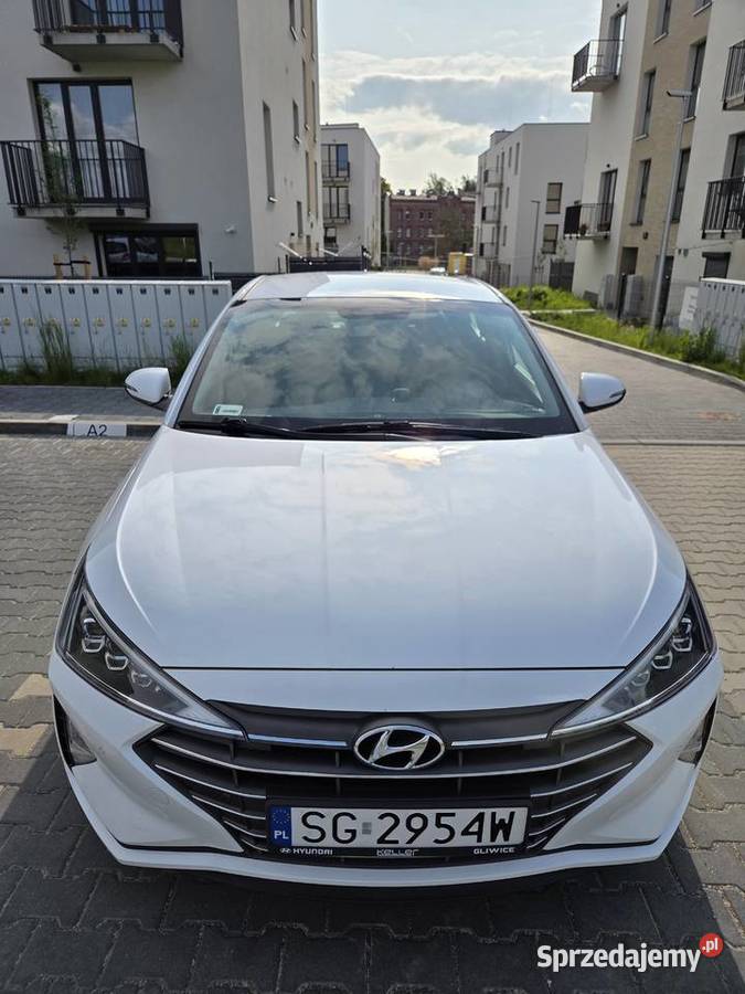 Hyundai Elantra Pierwszy właściciel Serwis ASO ogranicznik prędkości Gliwice