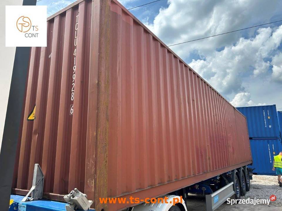 Kontener morski magazynowy budowlany 40 HC 12m Bartoszyce sprzedam