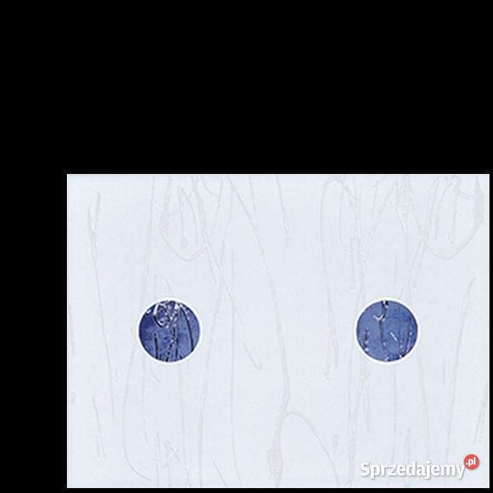 Dekor Evita azul Inserto 25 x 333 Kwadro Paradyż