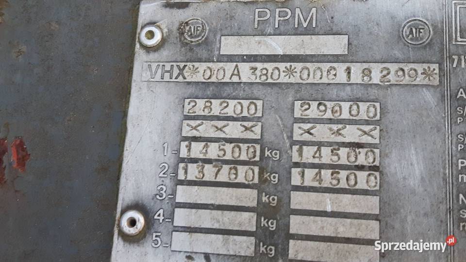 PPM A380 Dźwigi, podnośniki Piotrków Trybunalski