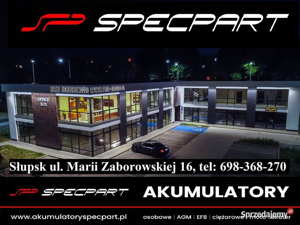 Akumulator 80AH Fiamm ECOFORCE AGM pomorskie Słupsk