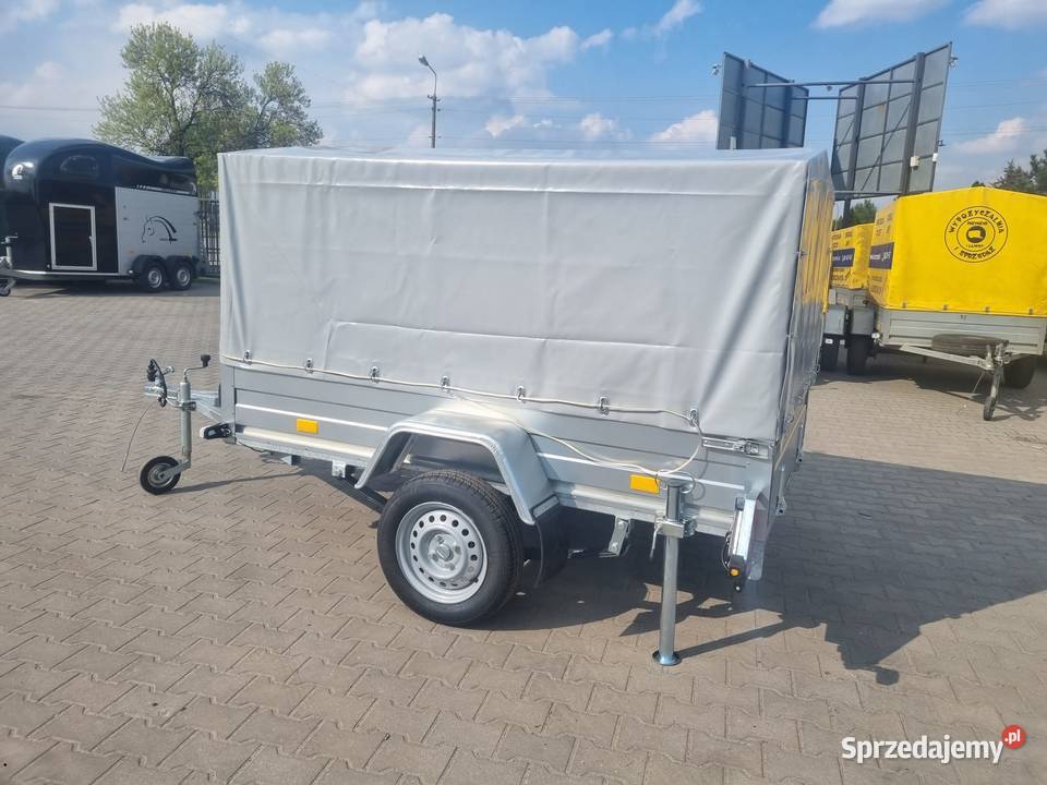 Przyczepka towarowa 220x130x110 z plandeka Lesznowola