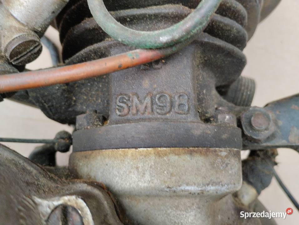 Sachs SM98 silnik z osprzętem kompletny Silniki Żarów