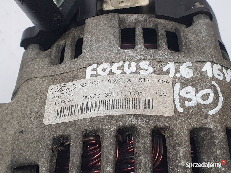 ALTERNATOR Ford Focus MK2 C 16 16V MS1022118355 sprzedam