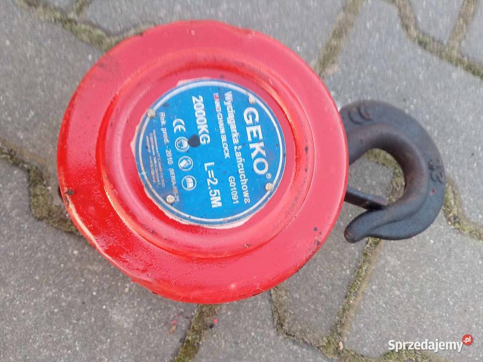 wciagarka łańcuchowa Wyciągarki warsztatowe Częstochowa