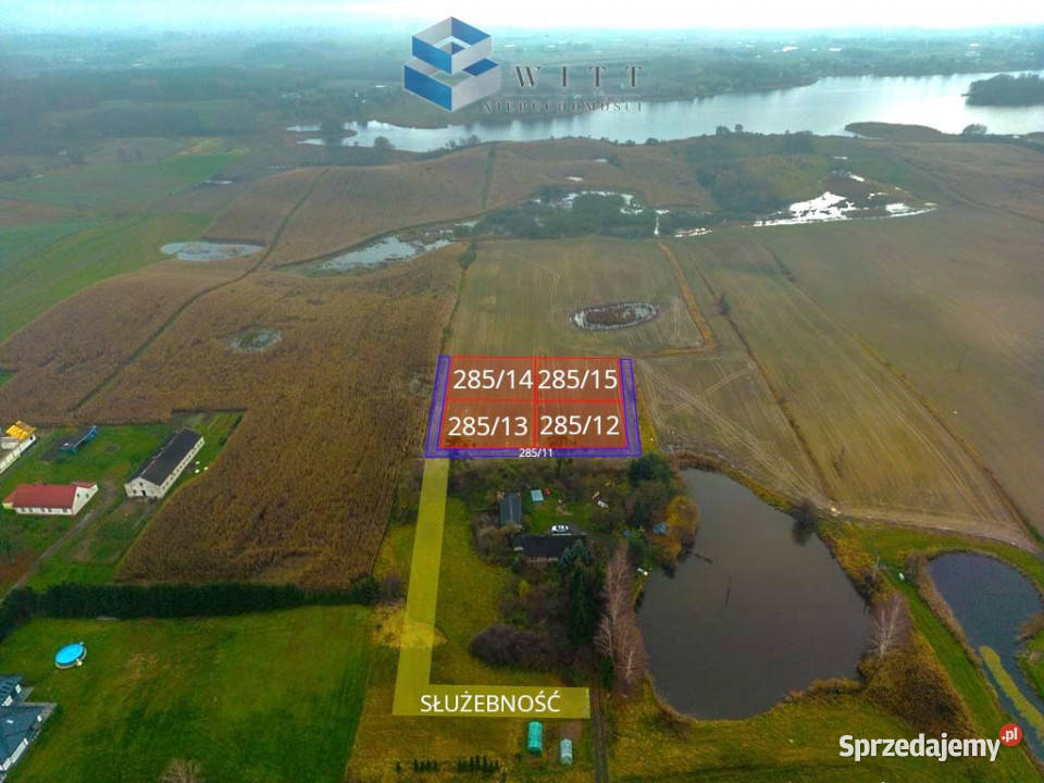 Grunt 1200m2 Nowa Wieś Koralowa 1200m2