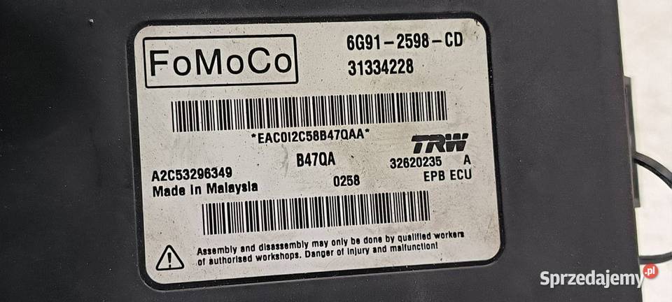 MODUŁ VOLVO V60 31334228 kujawsko-pomorskie