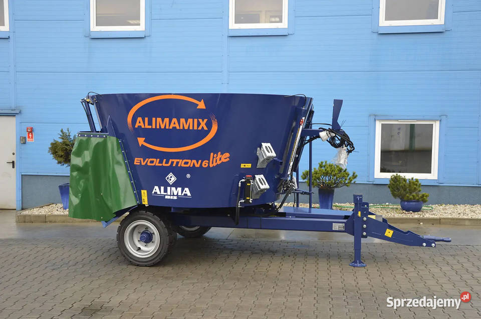 Wóz paszowy ALIMA MIX EVOLUTION Jednoślimakowy mazowieckie Wróblewo sprzedam