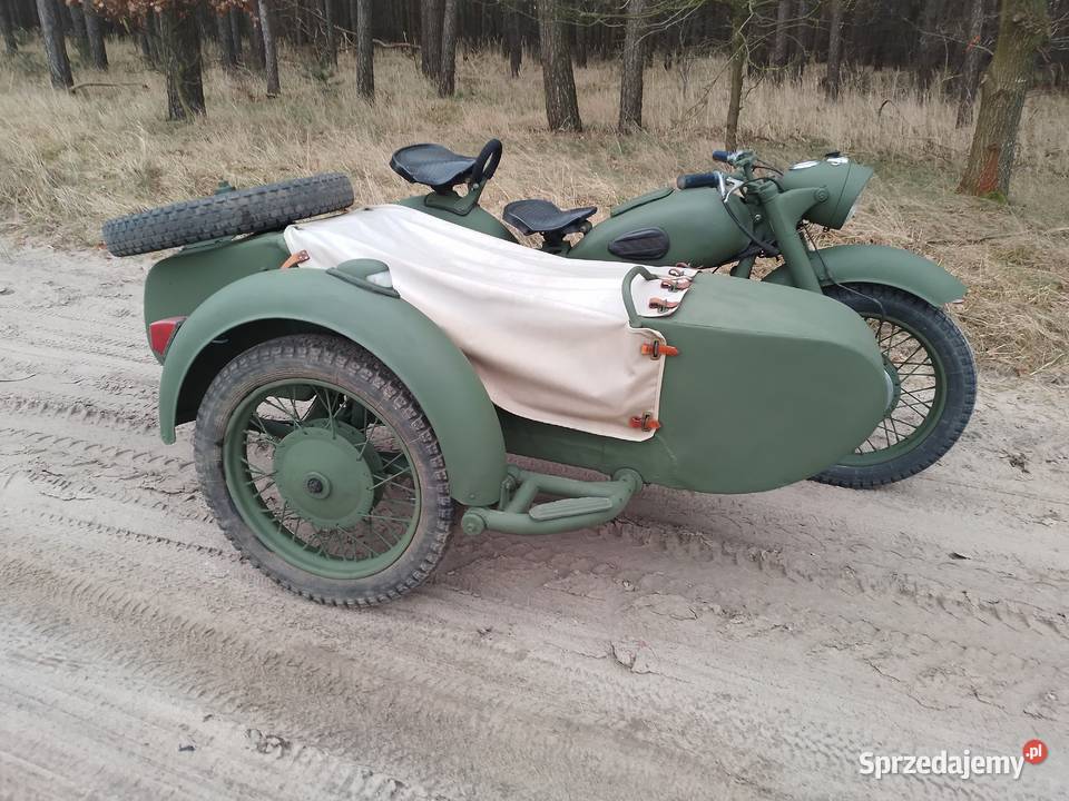 dniepr k750 ural zarejestrowany 69r pozostałe wielkopolskie Wolsztyn