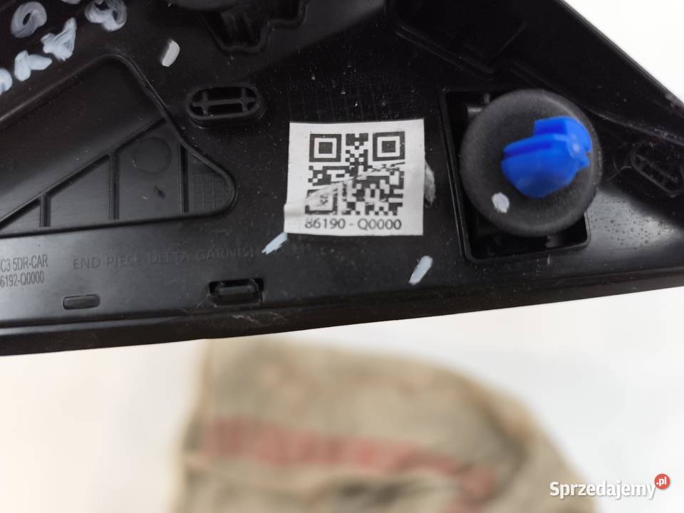 TRÓJKĄT OSŁONA BŁOTNIKA LEWA HYUNDAI BAYON osobowe