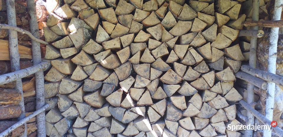 Drewno opałowe sezonowane sosna osika brzoza