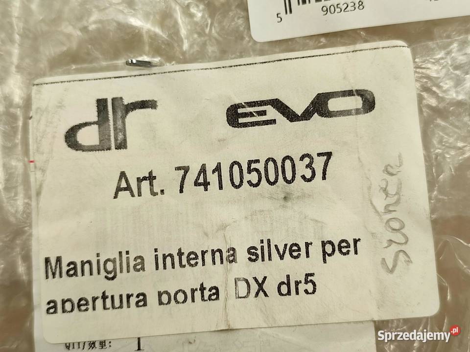 KLAMKA WEWNĘTRZNA DRZWI PRAWA CHERY TIGGO Klamki lubelskie