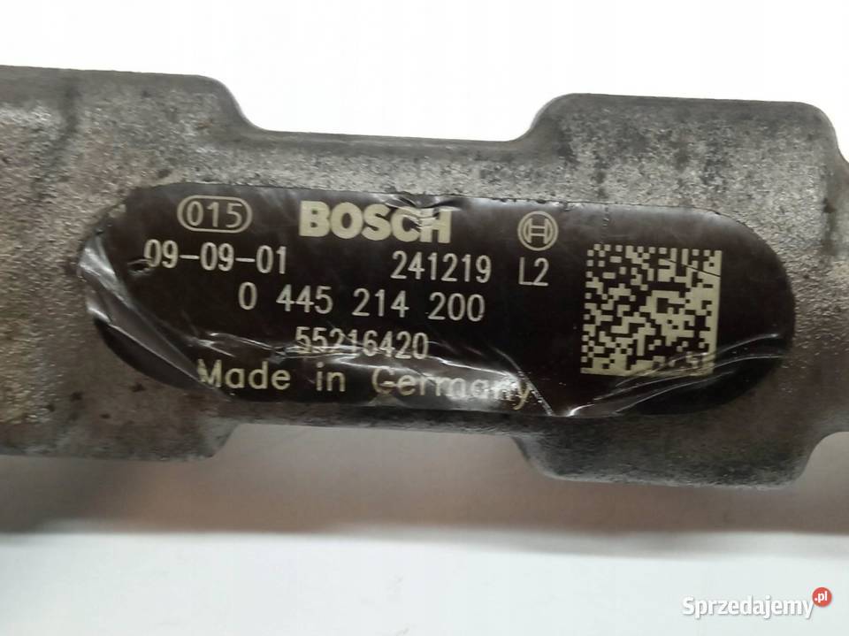 LISTWA WTRYSKOWA 0445214200 19 JTDM Alfa Romeo Motoryzacja