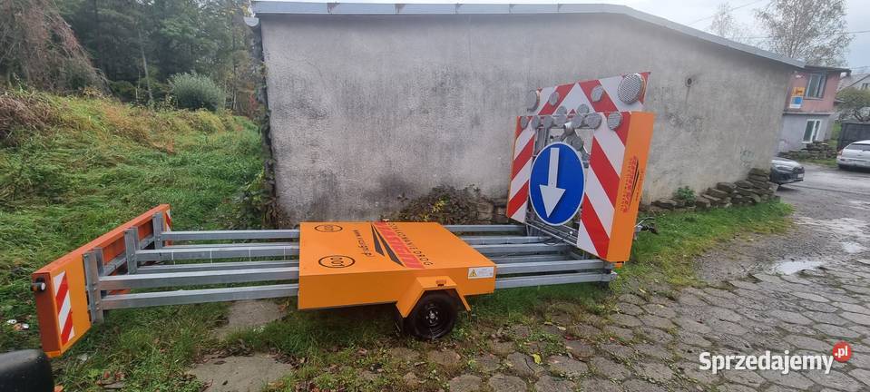 Przyczepa energochłonna zderzeniowa TTMA Wynajem Lubenia