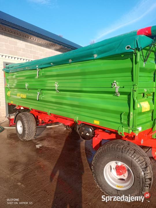Pronar T672 Pierwszy właściciel 2021r 8 ton mazowieckie Czerwińsk nad Wisłą