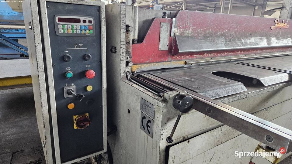 Nożyce gilotynowe BAYKAL RGS 3150x3 Jelenia Góra sprzedam