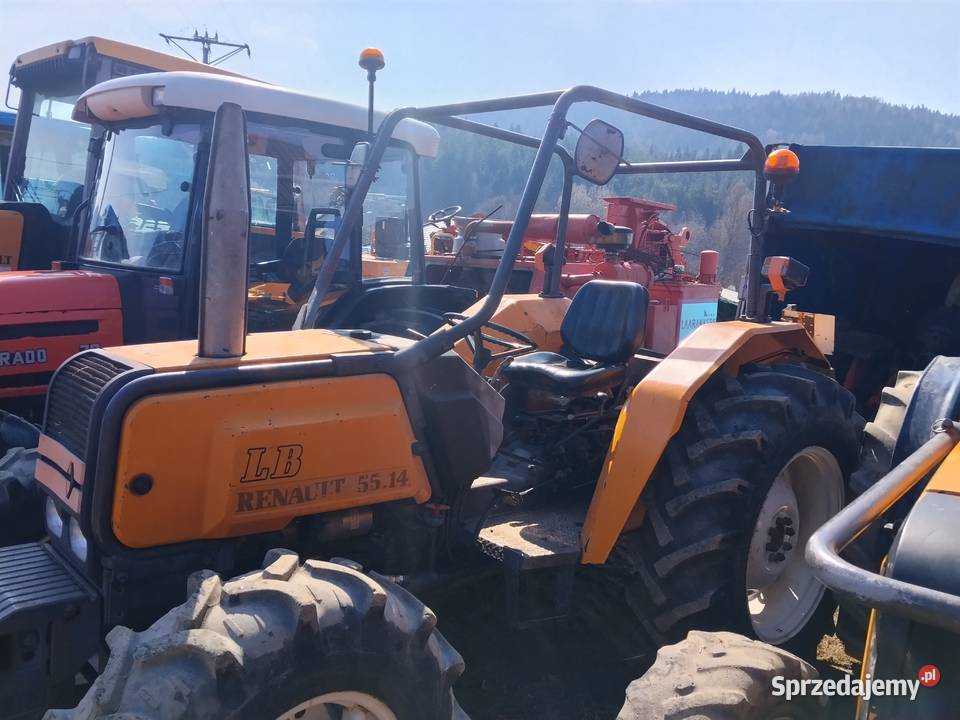 ciagnik rolniczy 4x4 sadownik 5514 renault małopolskie Sucha Beskidzka