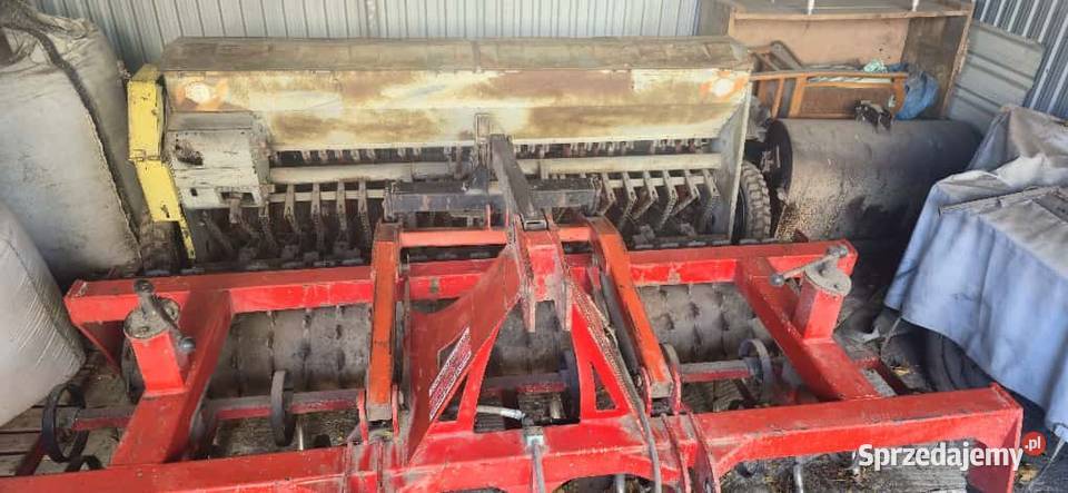Agregat uprawowo siewny siewnik poznaniak Maszyny rolnicze mazowieckie sprzedam