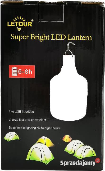 LETOUR Lampa kempingowa Pozostałe Zawiercie