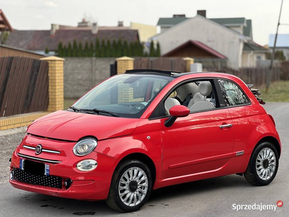 Włoski cukiereczek szuka klienta Fiat 500 Cabrio 500 świętokrzyskie Ostrowiec Świętokrzyski