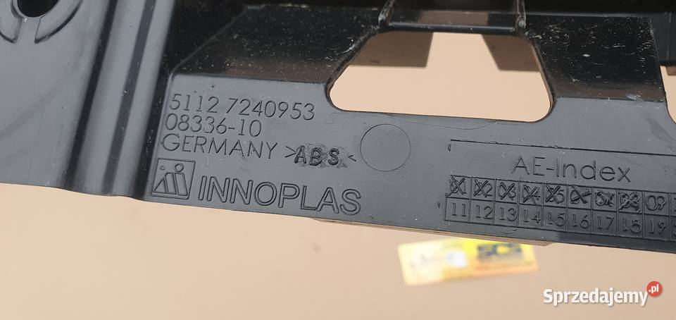 BMW 1 F20 F21 PROWADNICA ZDERZAKA TYŁ MOCOWANIE Trzciel