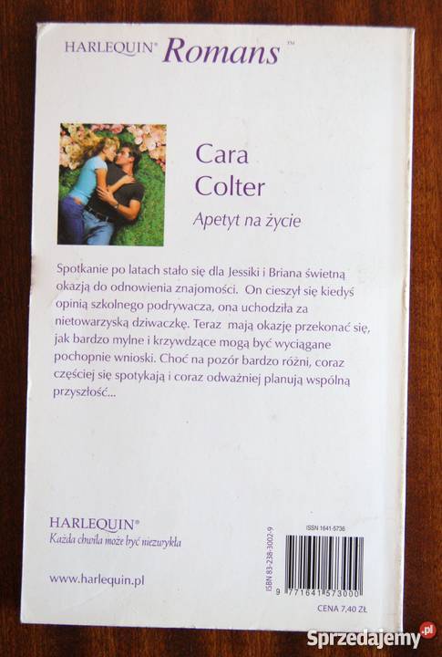 Cara Colter Apetyt na życie Parczew sprzedam