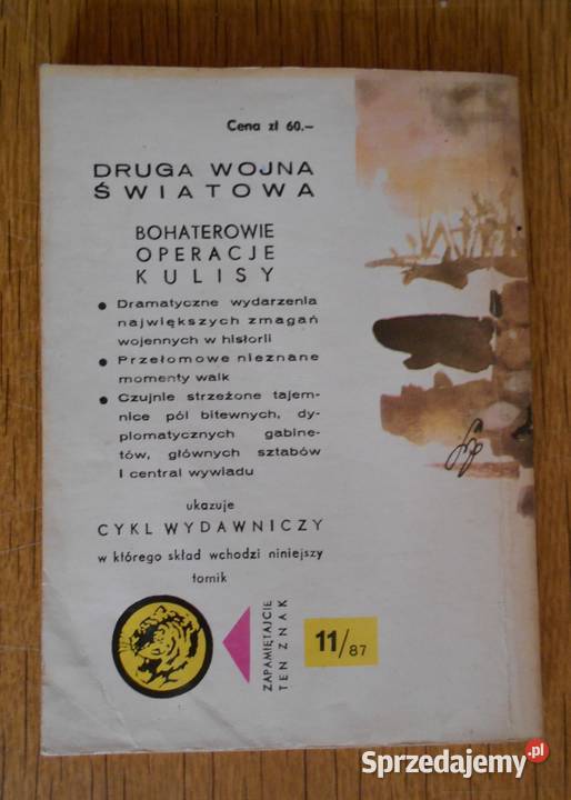 Żółty Tygrys Pod znakiem trupiej czaszki 1187 Rok wydania 1987 lubelskie