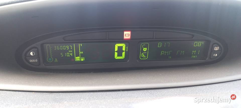 Citroen Xsara Picasso 16 BLPG klima sprawna hak Rok produkcji 2007 Skaryszew