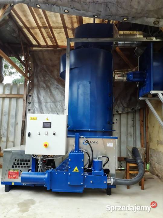 Brykieciarka Centralny sys wyciągu trocin Adamik wielkopolskie Chodzież