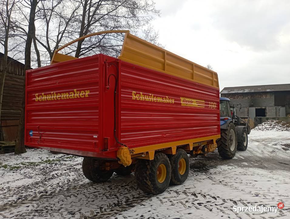 Przyczepa samozbierająca Schuitemaker Rapide 100 Bukownica