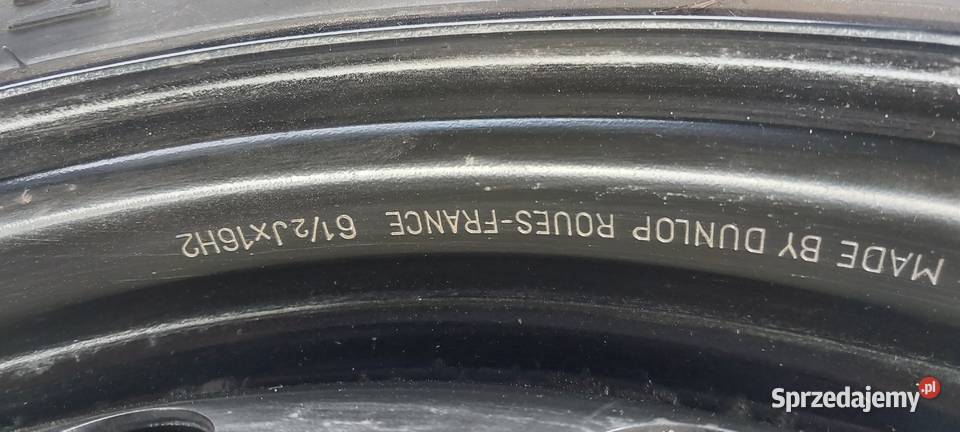 Koło zapasowe Peugeot 407 2056016 Pirelli 5x108 zachodniopomorskie Szczecin