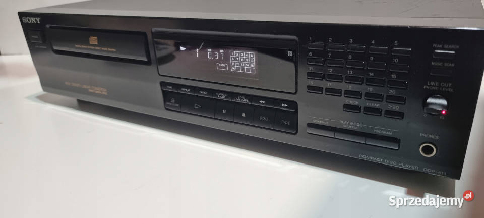 Sony odtwarzacz kompakt CD player CDP 411 CDP411