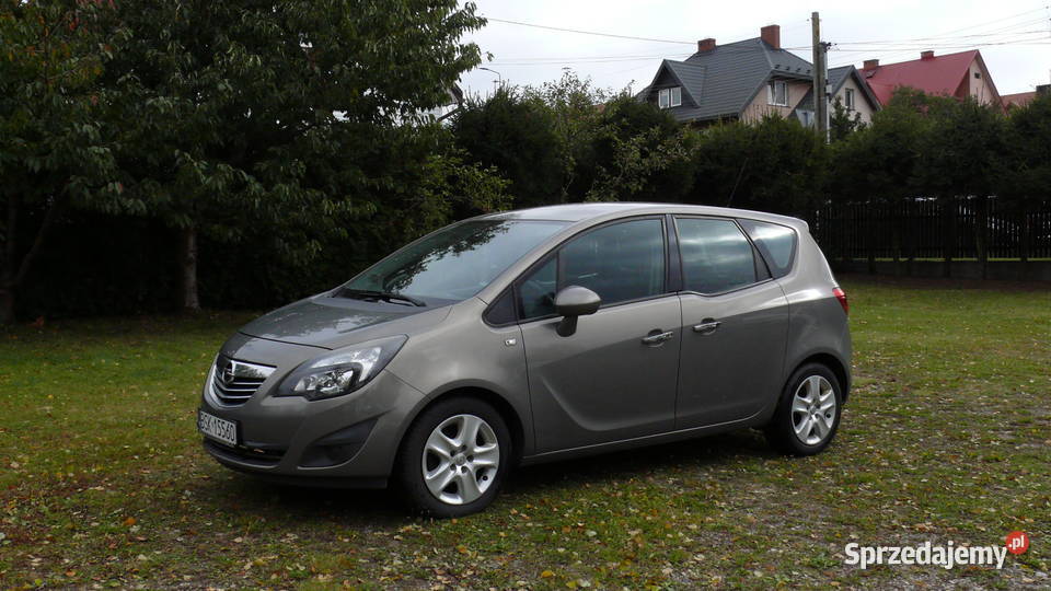 Opel Meriva 14 benzyna 2012r sprowadzona czujnik deszczu Sokółka