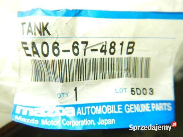ZBIORNICZEK SPRYSKIWACZY MAZDA MX3 9293 16 18 lubelskie