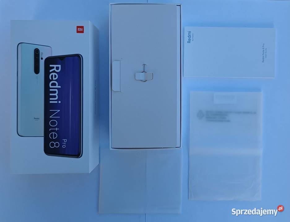 Smartfon Xiaomi Redmi Note 8 Pro z pudełkiem Xiaomi Dęblin