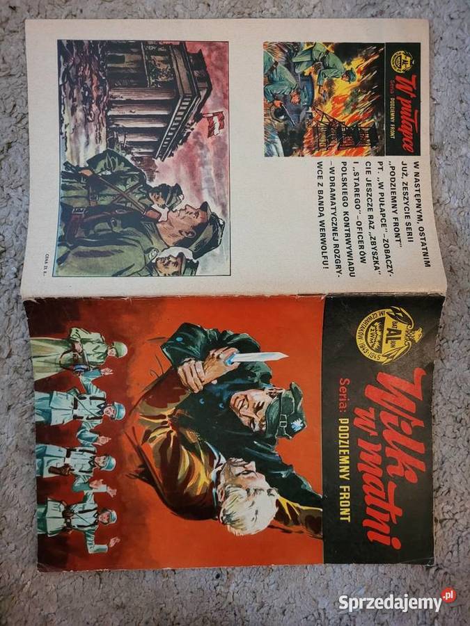 Podziemny Front Wilk w Matni wydanie 1 1973 Gdynia sprzedam