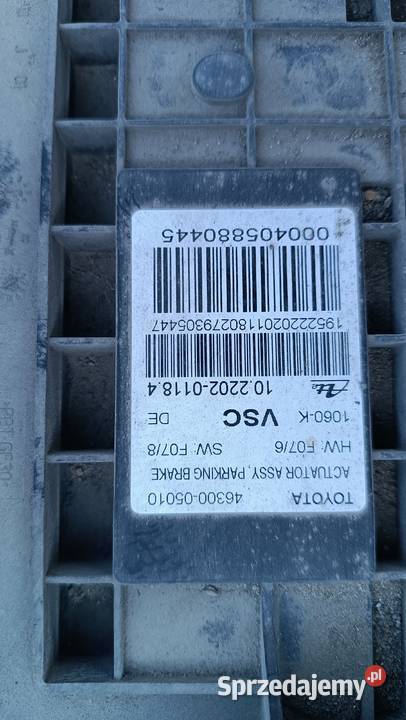 4630005010 Moduł hamulca hamulec elektryczny osobowe małopolskie Radłów
