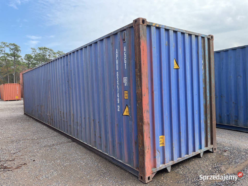Kontener morski magazynowy 40 DVHC 12 metrowy Sosnowiec
