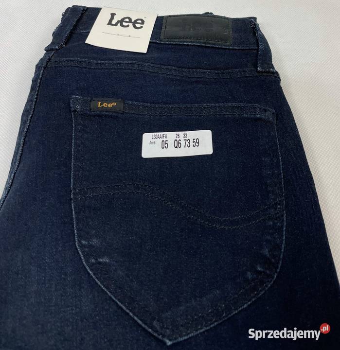 Spodnie damskie Lee Scarlett Raw Edge W26 L33 Spodnie Pisz