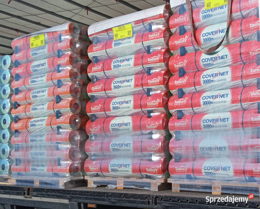 Siatka Tama CoverNet 125x3000m do pras Produkcja roślinna sprzedam