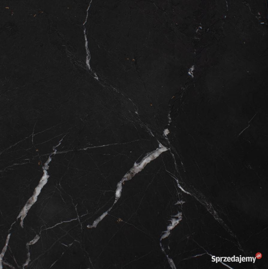 płytki 305x305x1 Black Silk marmur poler