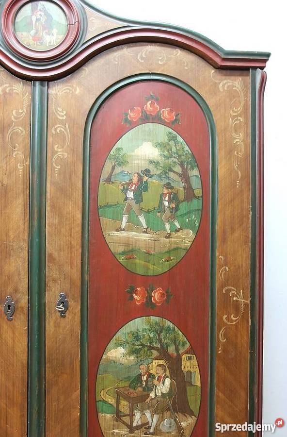 Piękna Szafa Malowana ANTYK UNIKAT AntykiMarki Marki
