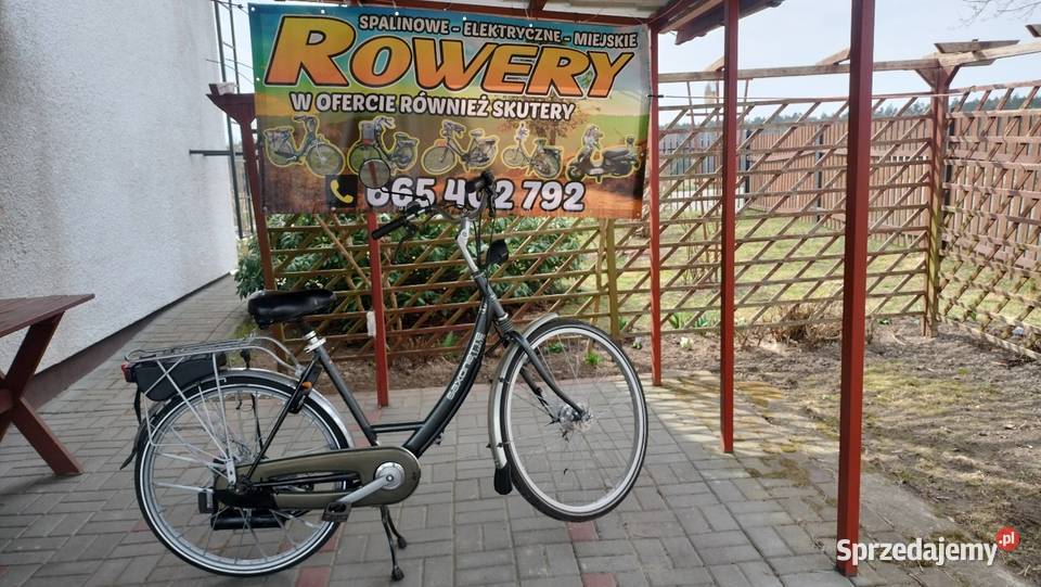 Holenderski rower spalinowy z silnikiem Sachs Brodnica
